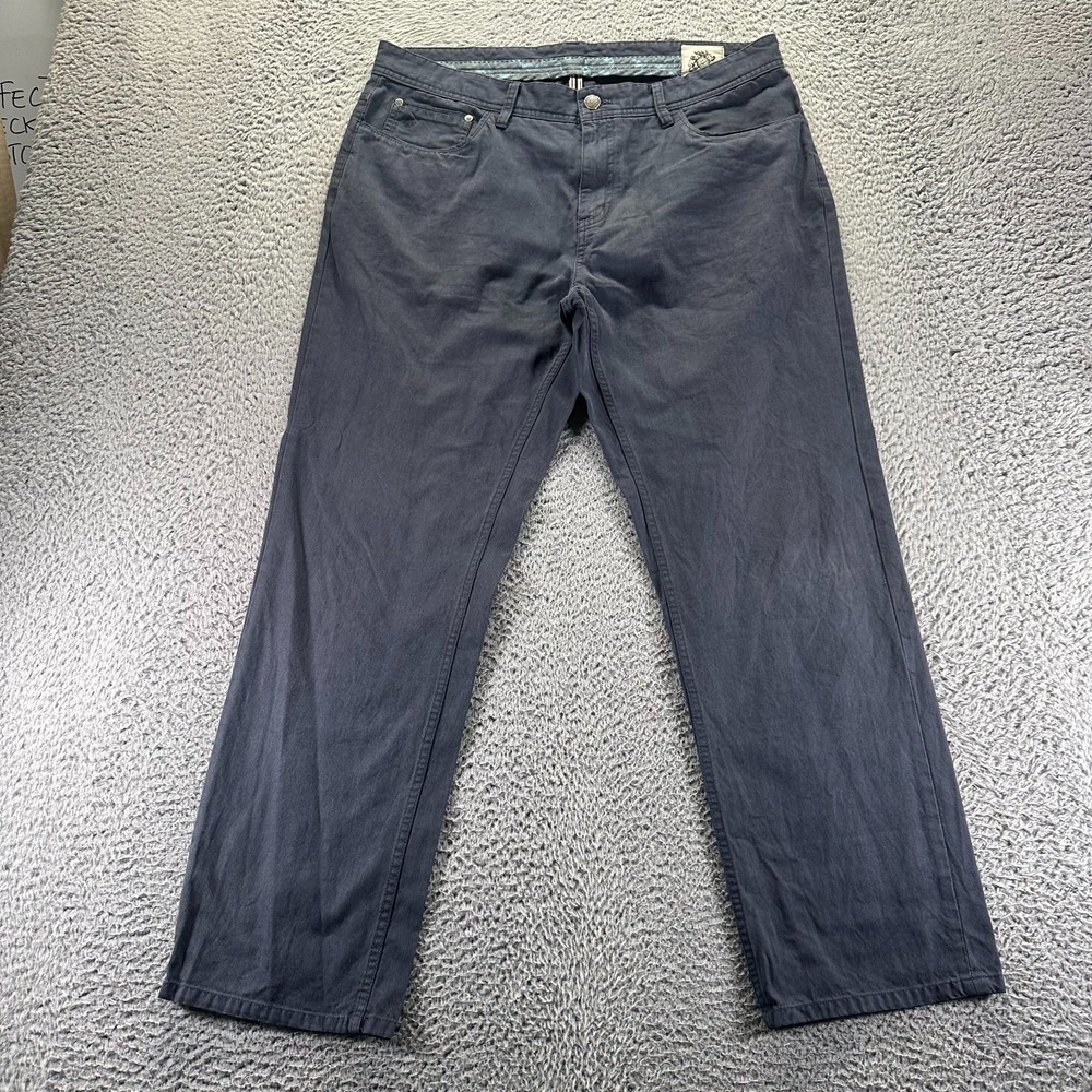 English Laundry Walker Pant Mens 36x30 Black Chino Straight Leg Office Career